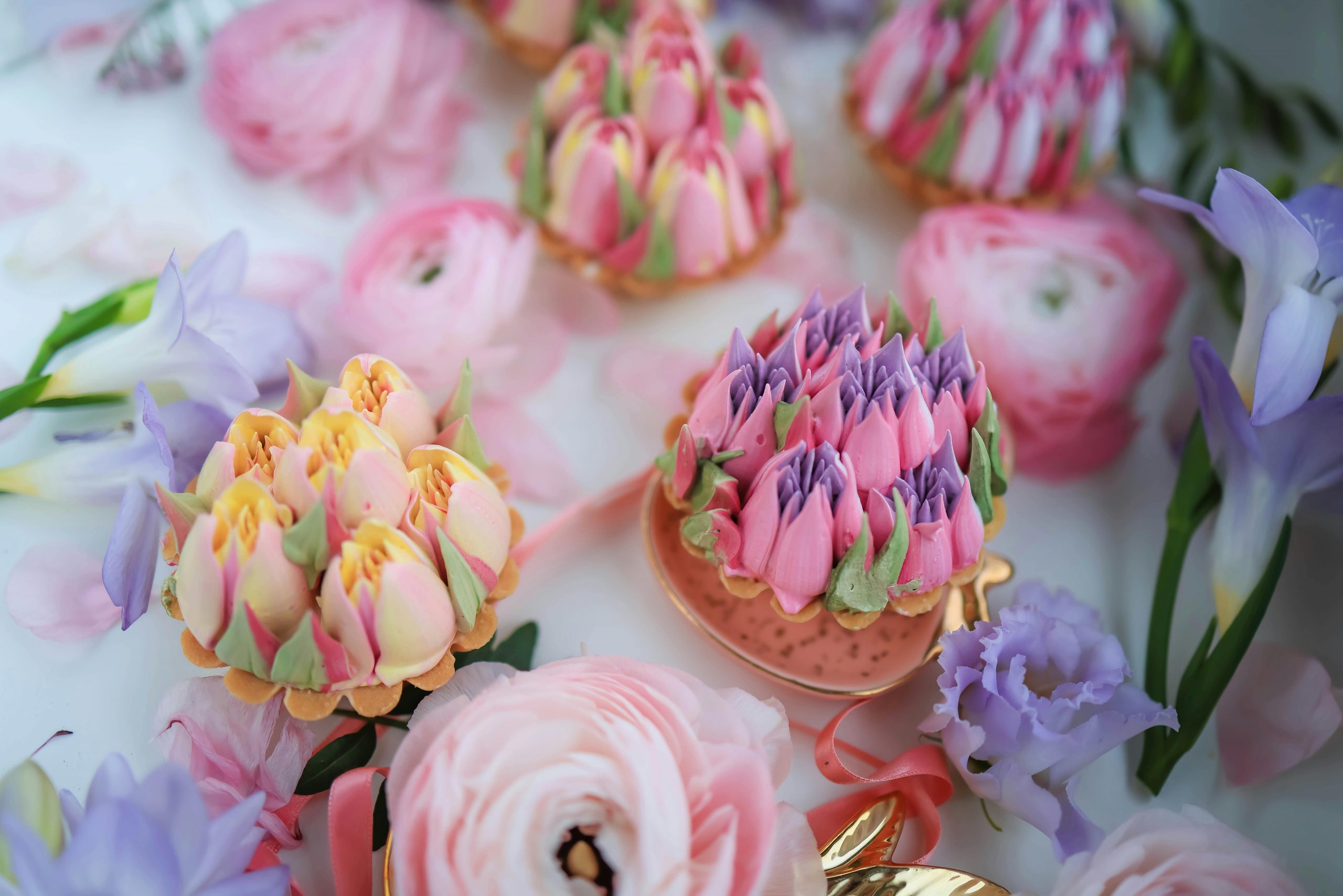 pâtisseries florales
